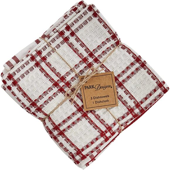 Park Designs Yuletide Cheer Dishtowel Set - Picture 1 of 3